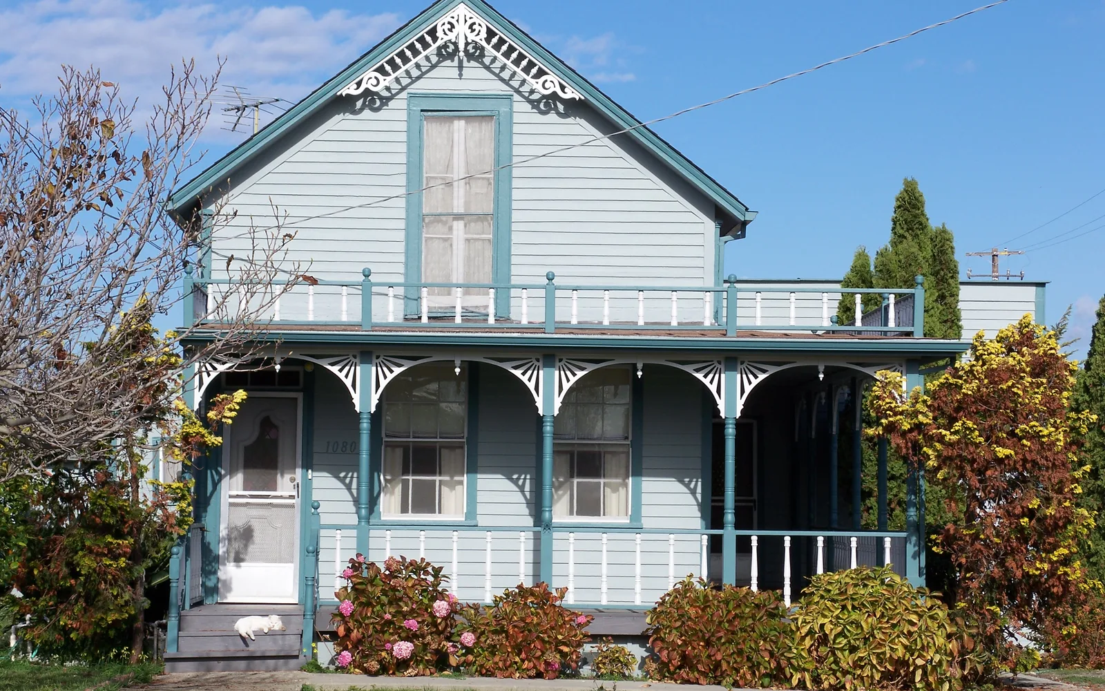 A residential house in San Jose showing Victorian-era architecture, representing Bay Area residential communities and housing stock